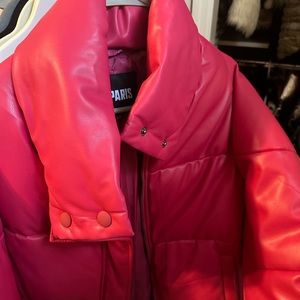$455 NWOT APPARIS PINK JEMMA PUFFER JACKET